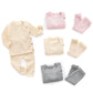 Stickat Babyset i Bomull – Mjuk och Värmande