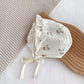 Blommig Babyromper med Hatt – Mjuk Bomull