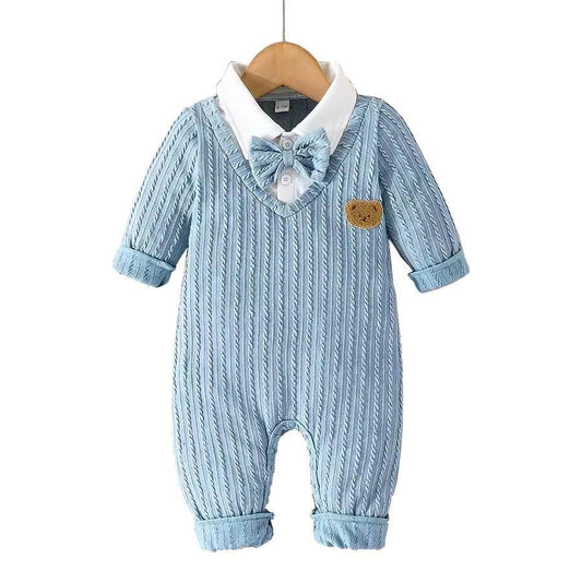 Elegant romper- med stilren fluga