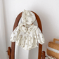 Blommig Babyromper med Hatt – Mjuk Bomull